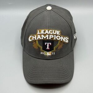 Texas Rangers Men's Baseball Cap World Series 2011 Champions Stretch Fit